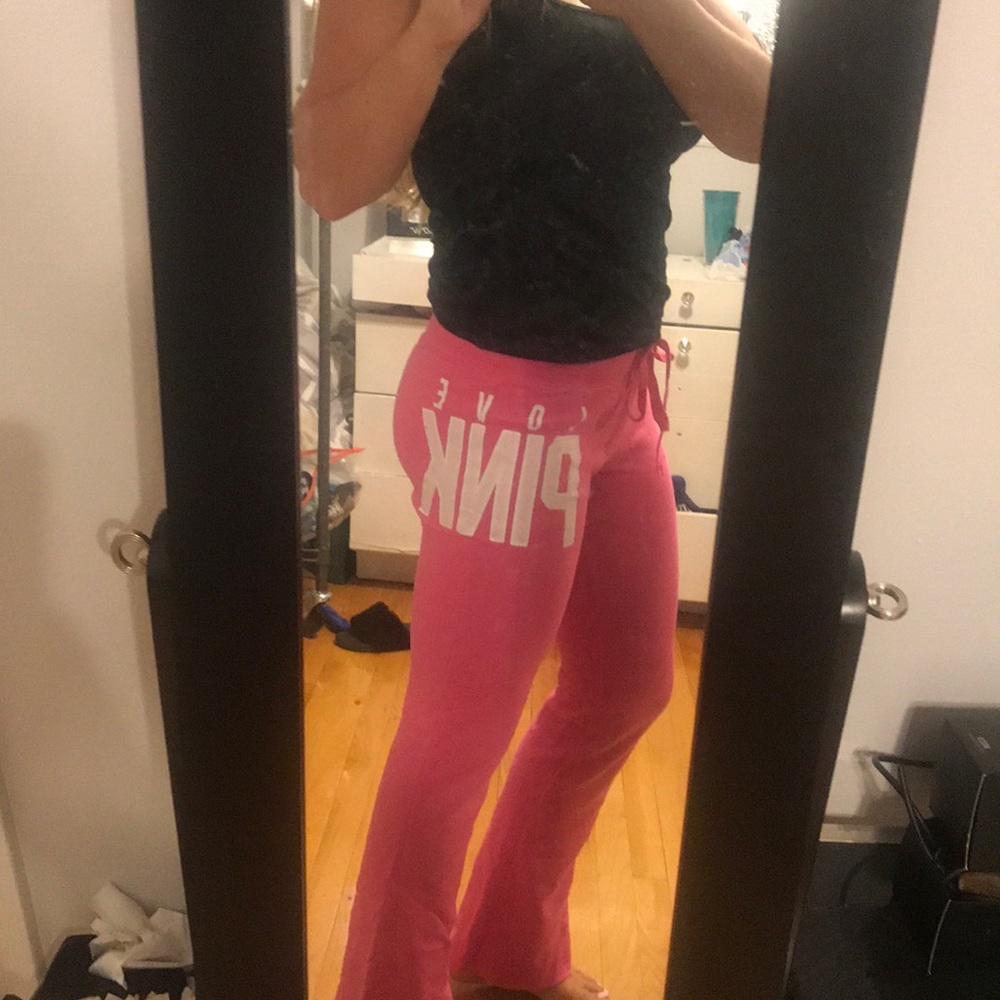 Pink sweats